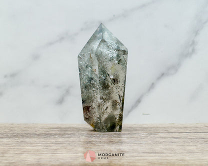 AAA Quality Garden Quartz Tower – Lodolite Crystal for Manifestation & Spiritual Growth No. 4 - Metaphysical Crystals