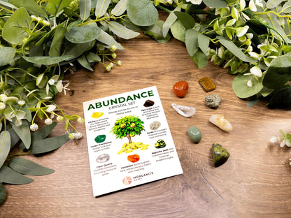 Abundance Crystal Set - Altars Shrines & Tools