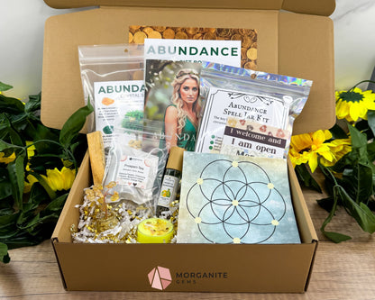 Abundance Gift Box Set - Abundance Magic-Morganite Gems