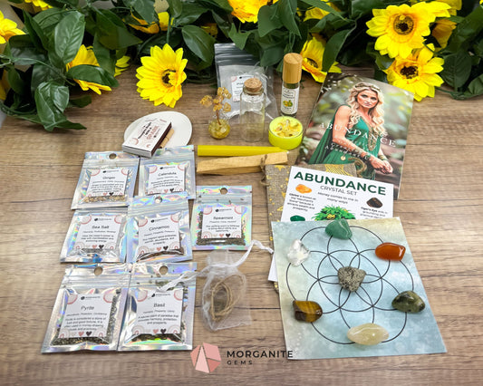 Abundance Gift Box Set - Abundance Magic-Morganite Gems