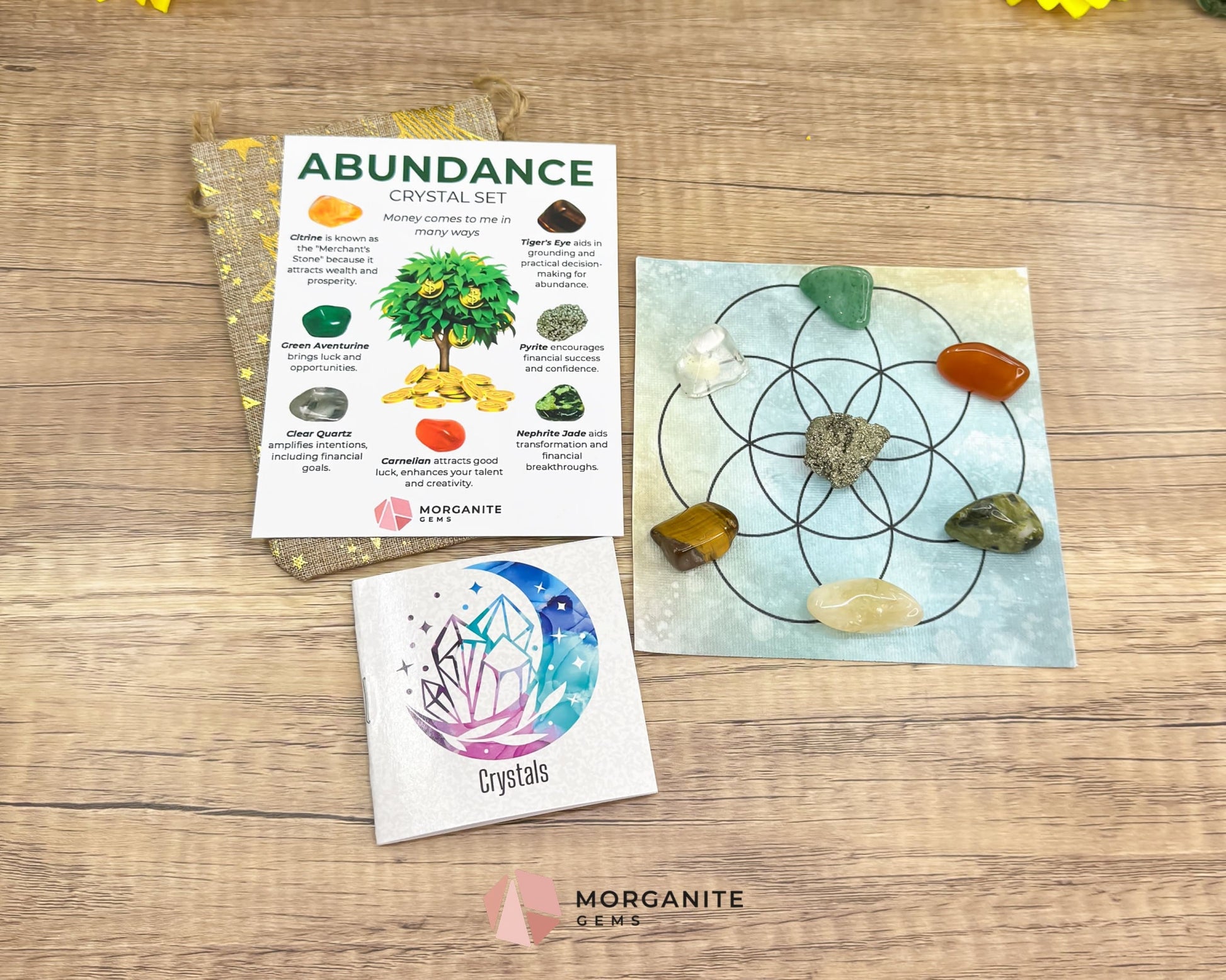 Abundance Gift Box Set - Abundance Magic-Morganite Gems