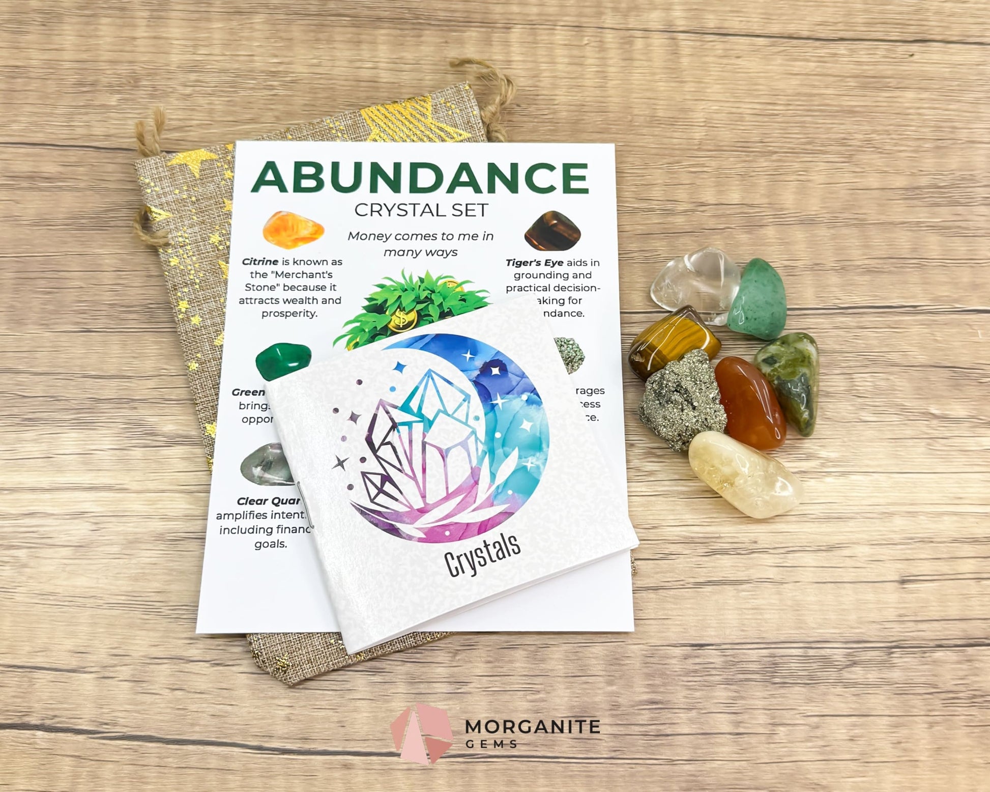 Abundance Gift Box Set - Abundance Magic-Morganite Gems