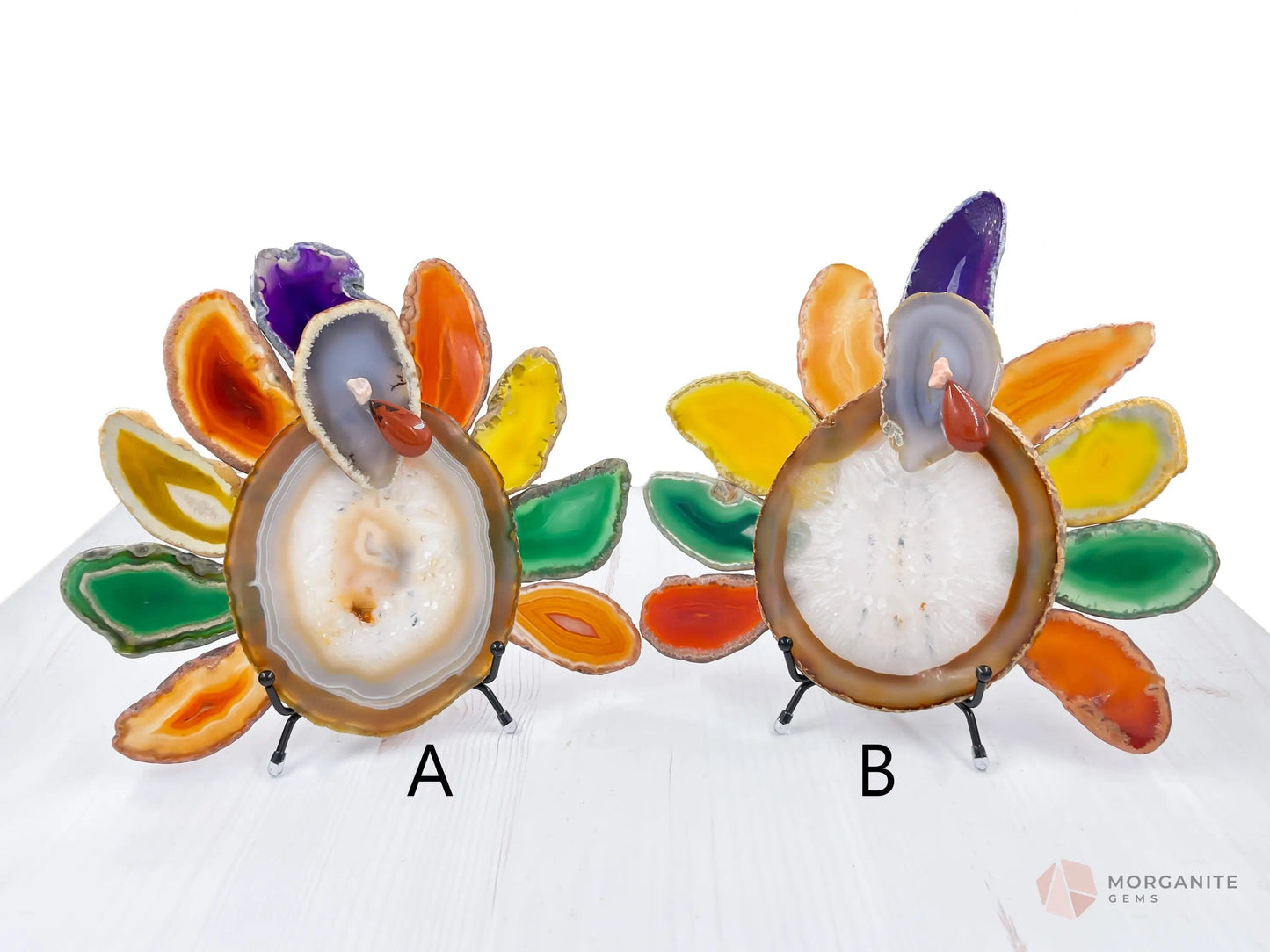 Agate Turkey-Morganite Gems