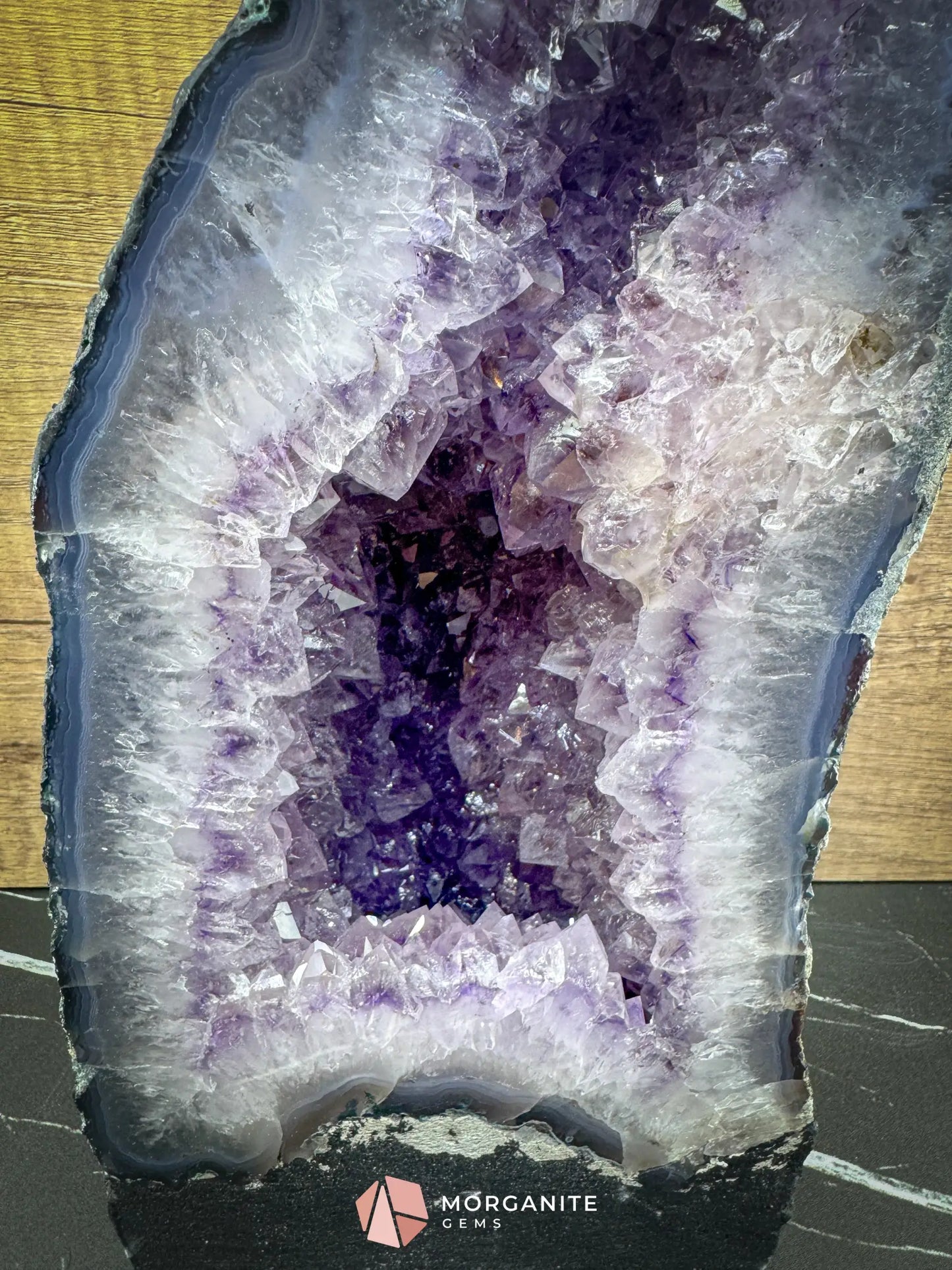 Amethyst Crystal Cathedral – Majestic Purple Geode for Meditation Healing & Decor - Metaphysical Crystals