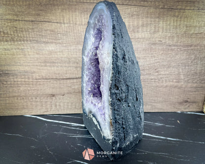 Amethyst Crystal Cathedral – Majestic Purple Geode for Meditation Healing & Decor - Metaphysical Crystals