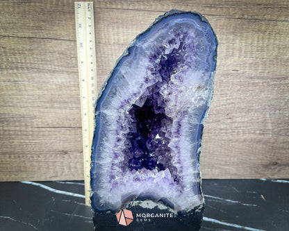 Amethyst Crystal Cathedral – Majestic Purple Geode for Meditation Healing & Decor - Metaphysical Crystals