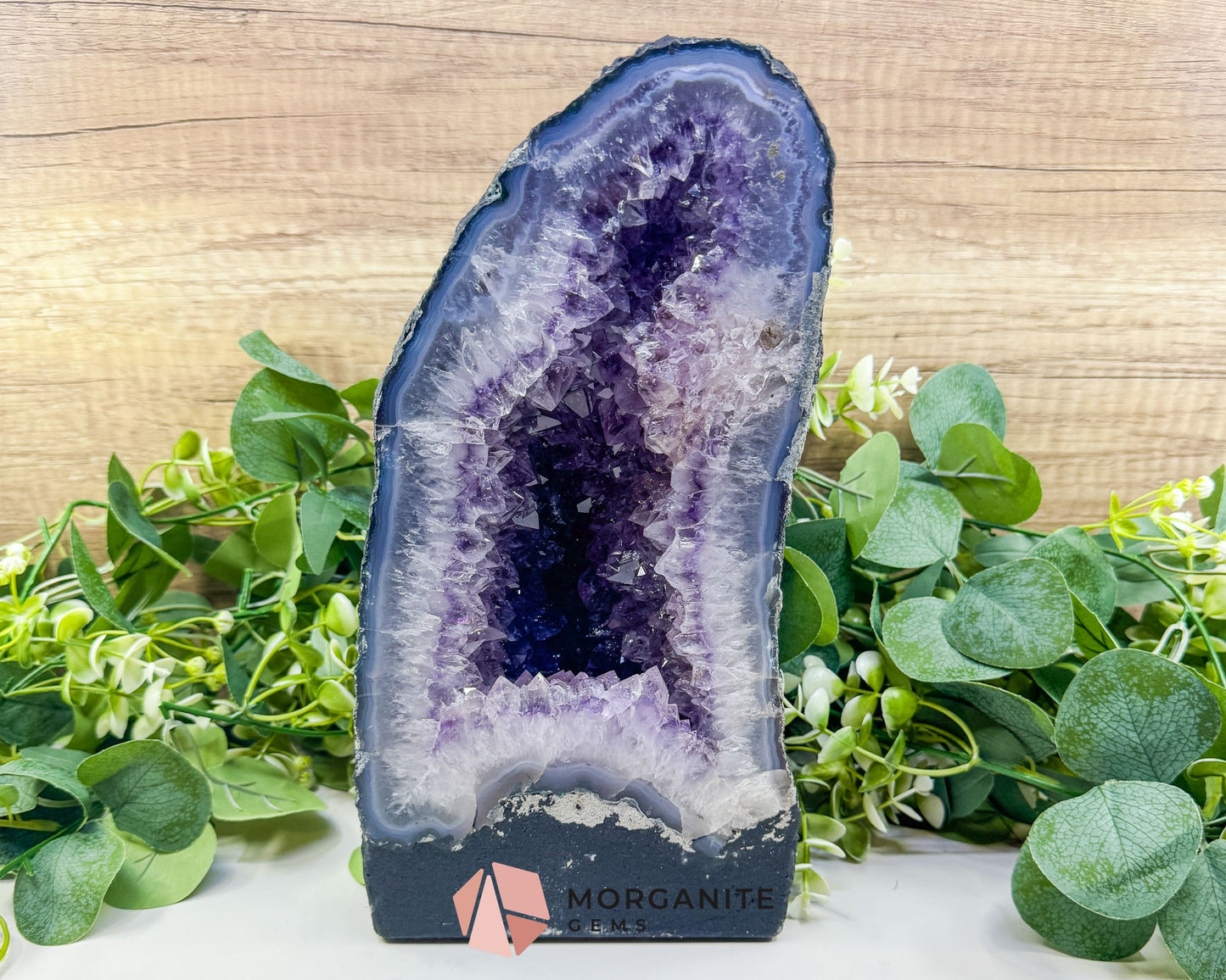 Amethyst Crystal Cathedral – Majestic Purple Geode for Meditation Healing & Decor - Metaphysical Crystals