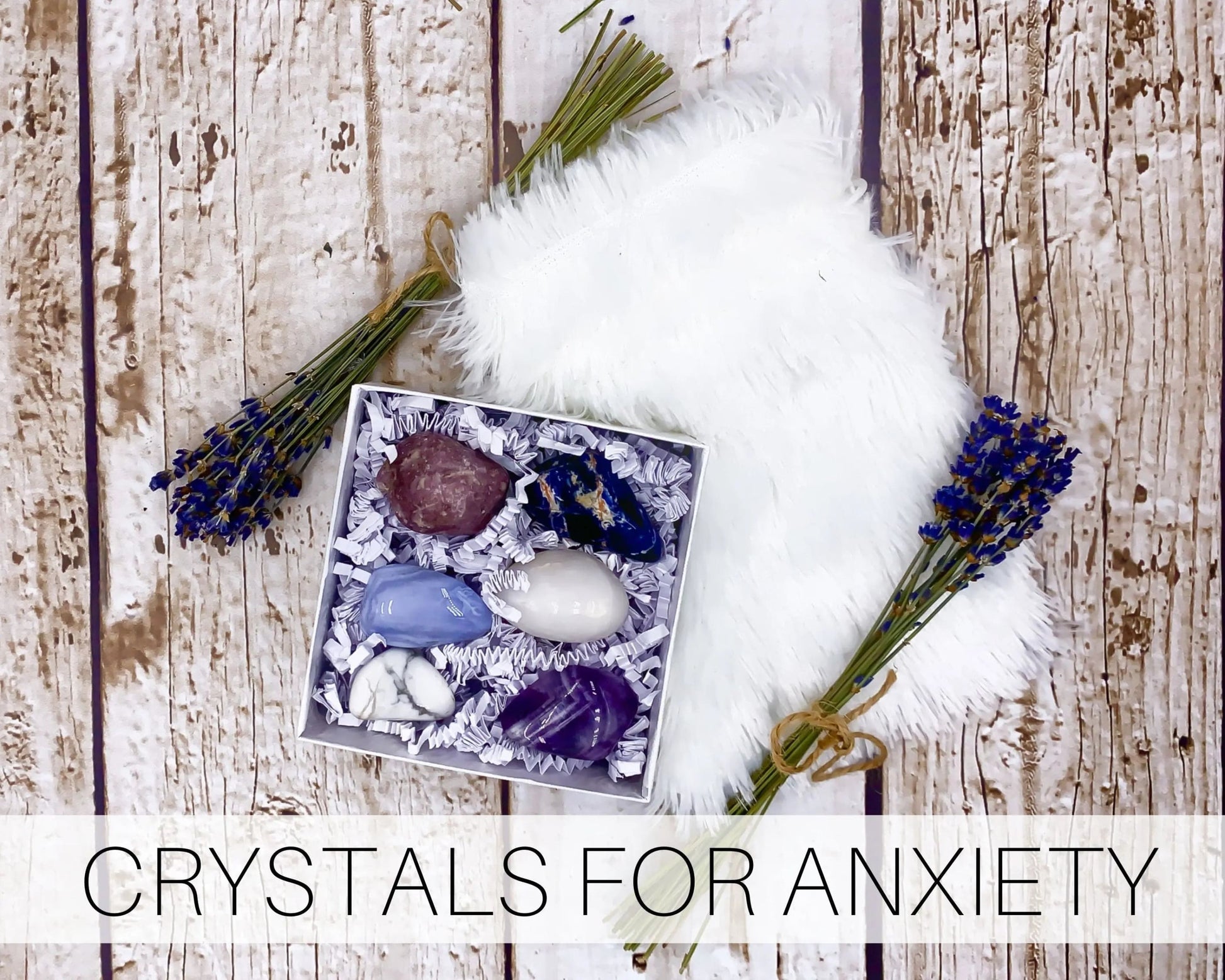 Anxiety Calming Crystal Set-Morganite Gems