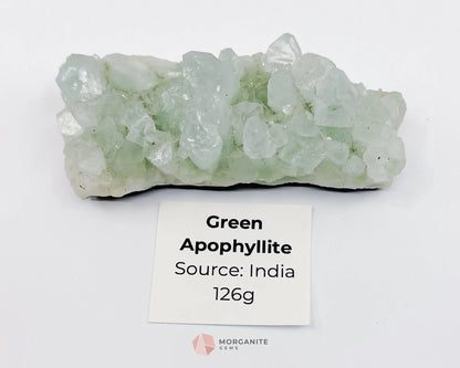 Apophyllite Stilbite Specimens - Green Apophyllite 126g