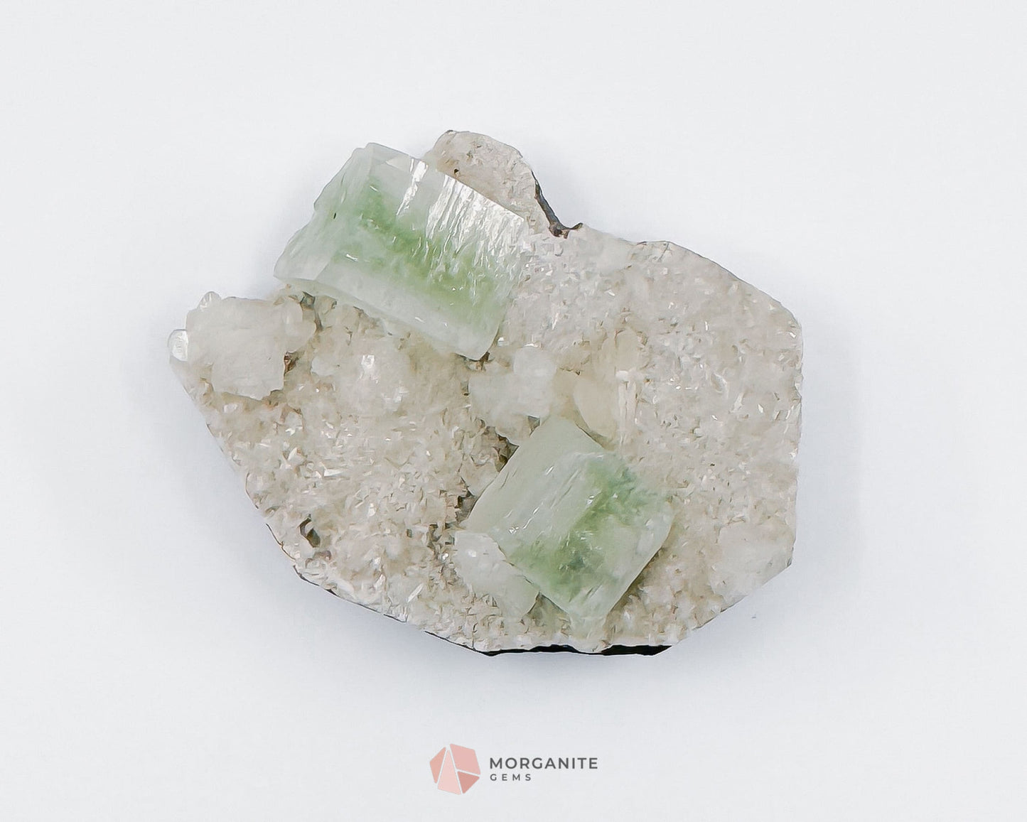 Apophyllite Stilbite Specimens-Morganite Gems