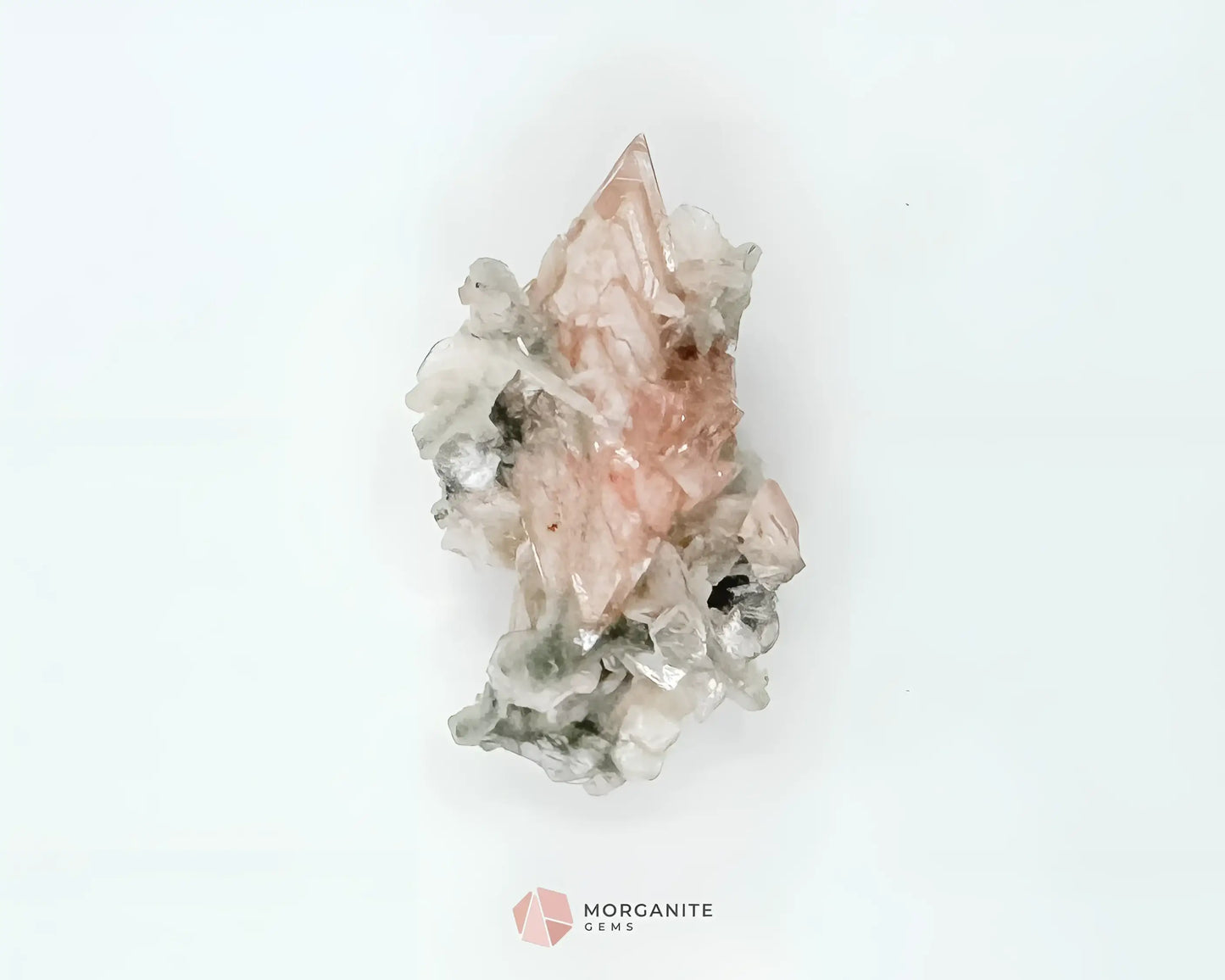 Apophyllite Stilbite Specimens-Morganite Gems