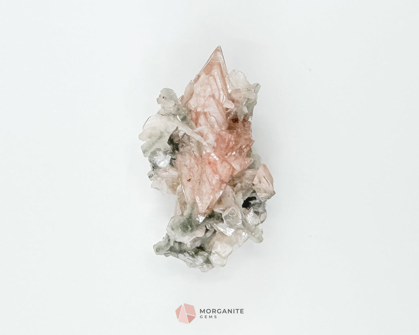 Apophyllite Stilbite Specimens-Morganite Gems