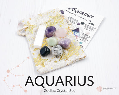 Aquarius Crystal Kit-Morganite Gems