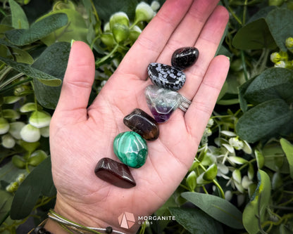 Zodiac Crystal Set | 12 Astrology-Aligned Gemstone Kits | Includes Pouch & Info - Capricorn - Metaphysical Crystals