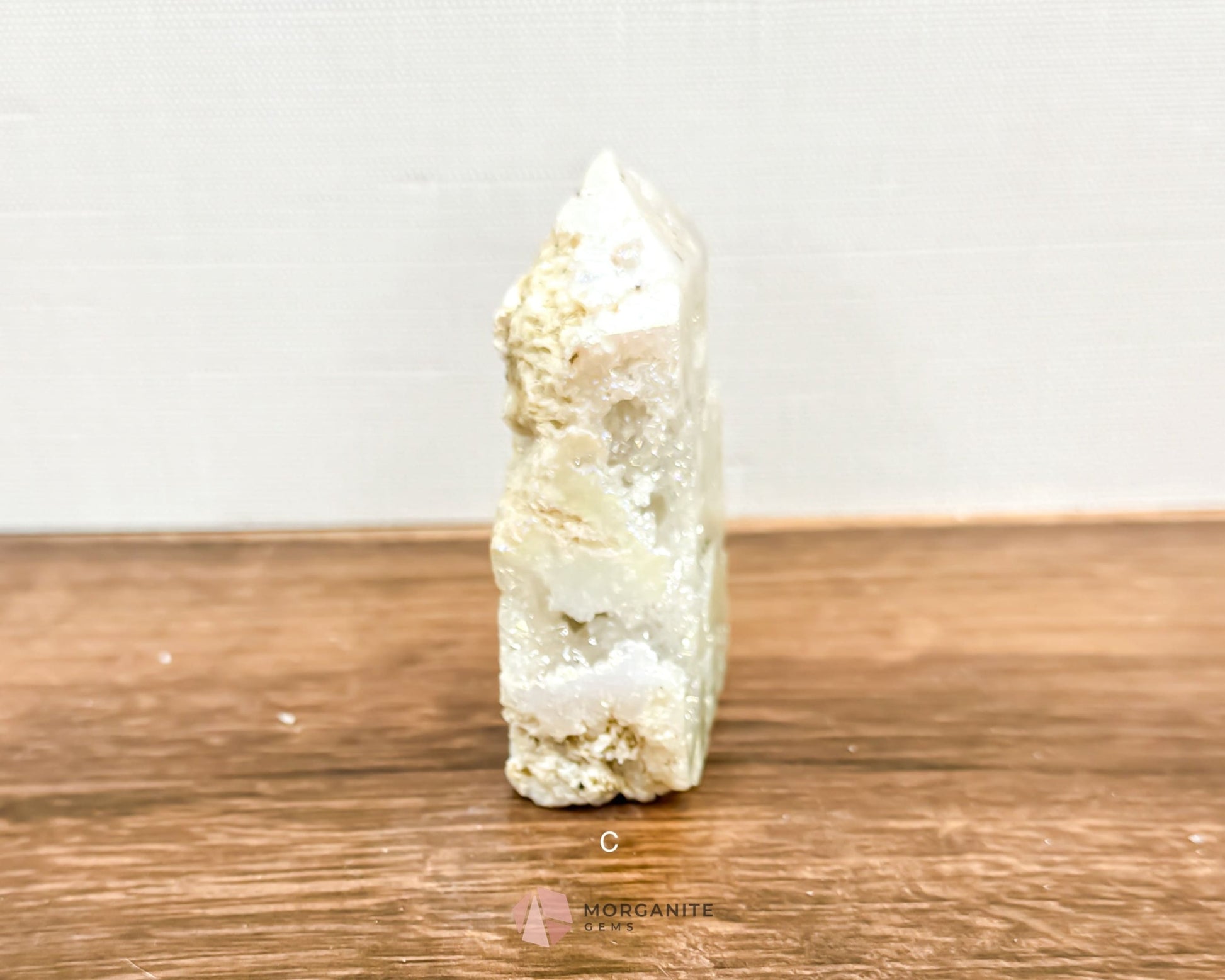 Aura Geode Druzy Towers-Morganite Gems