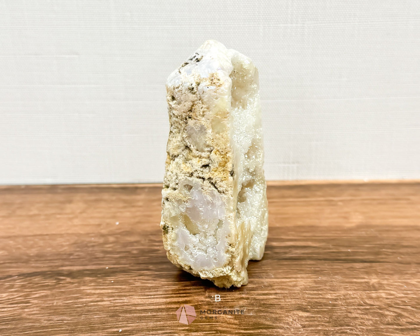 Aura Geode Druzy Towers-Morganite Gems