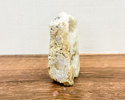 Aura Geode Druzy Towers-Morganite Gems