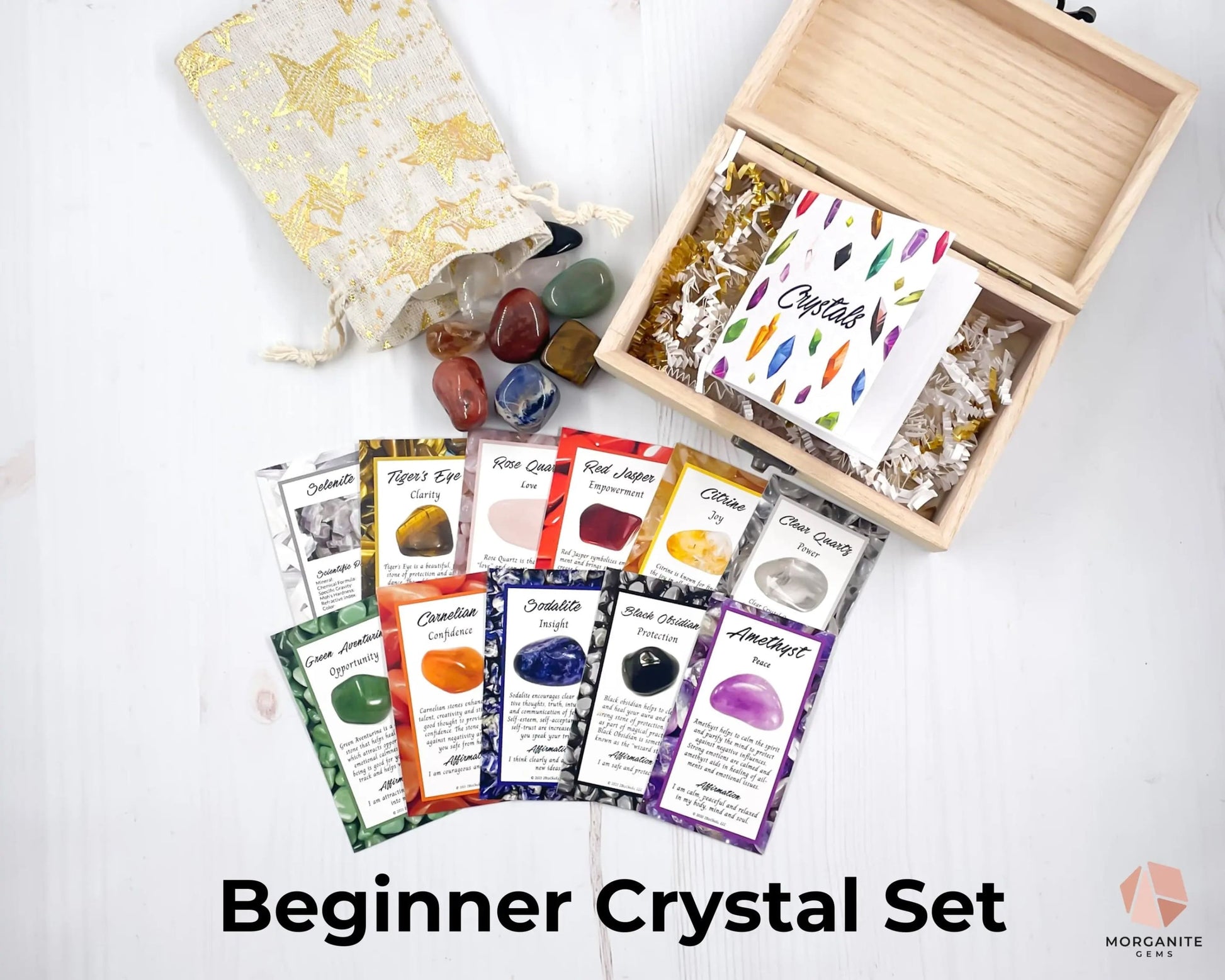 Beginner Crystal Set-Morganite Gems