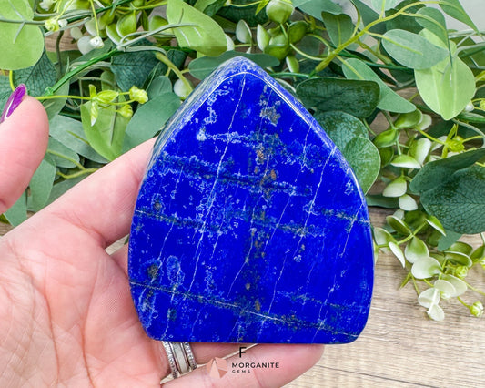 Blue Lapis Lazuli AAA Free Forms – Elegant Handcrafted Natural Stone-Morganite Gems