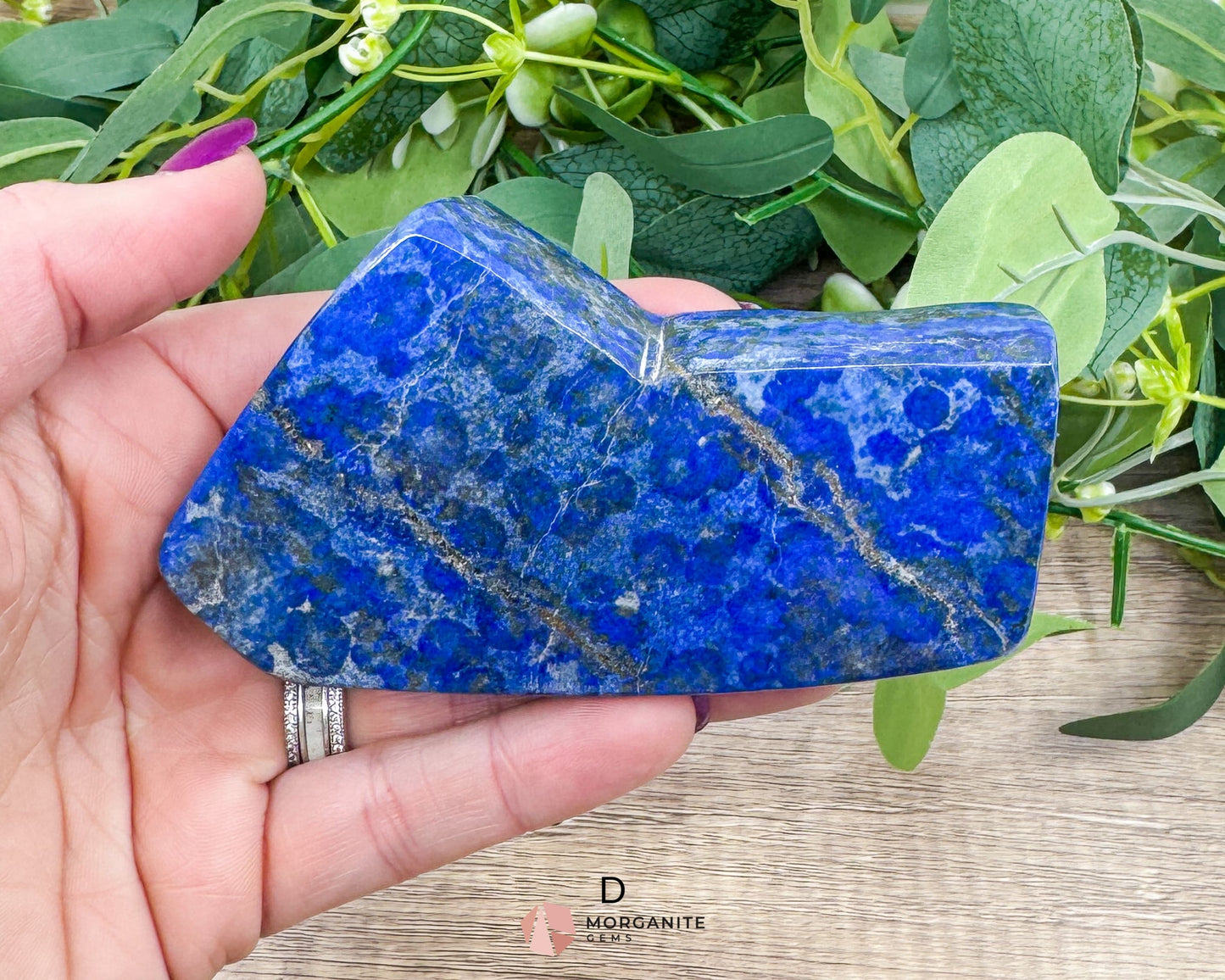 Blue Lapis Lazuli AAA Free Forms – Elegant Handcrafted Natural Stone-Morganite Gems