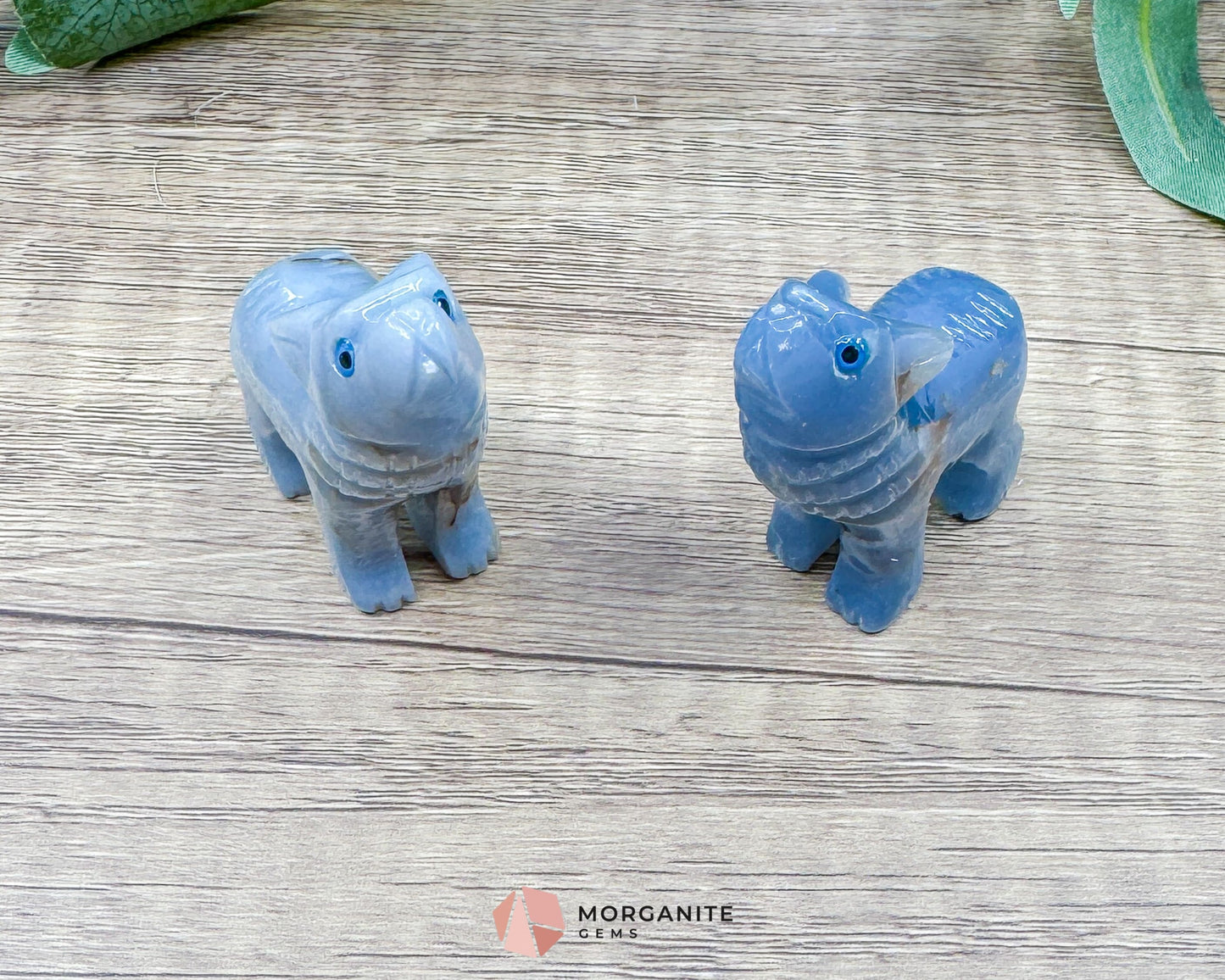 Blue Onyx Wolf (2”) – Hand-Carved Symbol of Strength Intuition & Freedom - Metaphysical Crystals