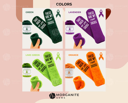 Cancer Support Sock Cupcakes – Awareness Socks in Gift-Ready Cupcake - Green