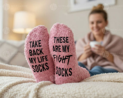 Cancer Support Sock Cupcakes – Awareness Socks in Gift-Ready Cupcake