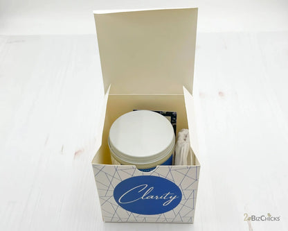 Candle Gift Set-Morganite Gems