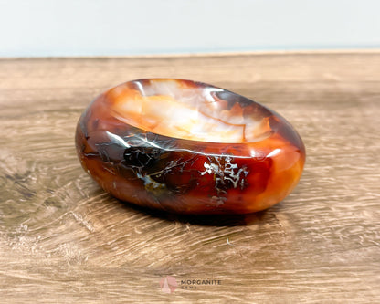 Carnelian Bowl-Morganite Gems