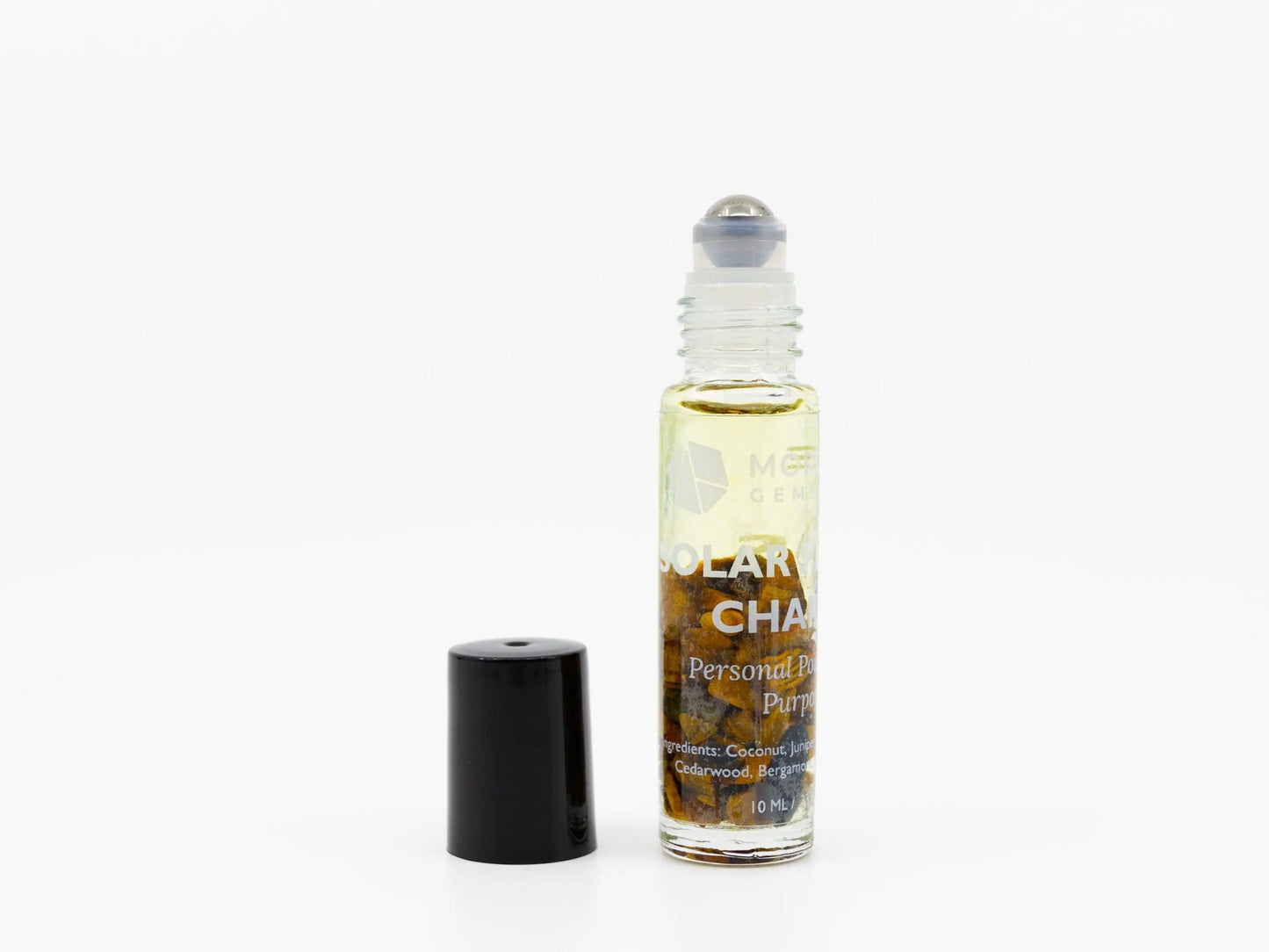 Chakra Roll-On Essential Oil Blend-Morganite Gems