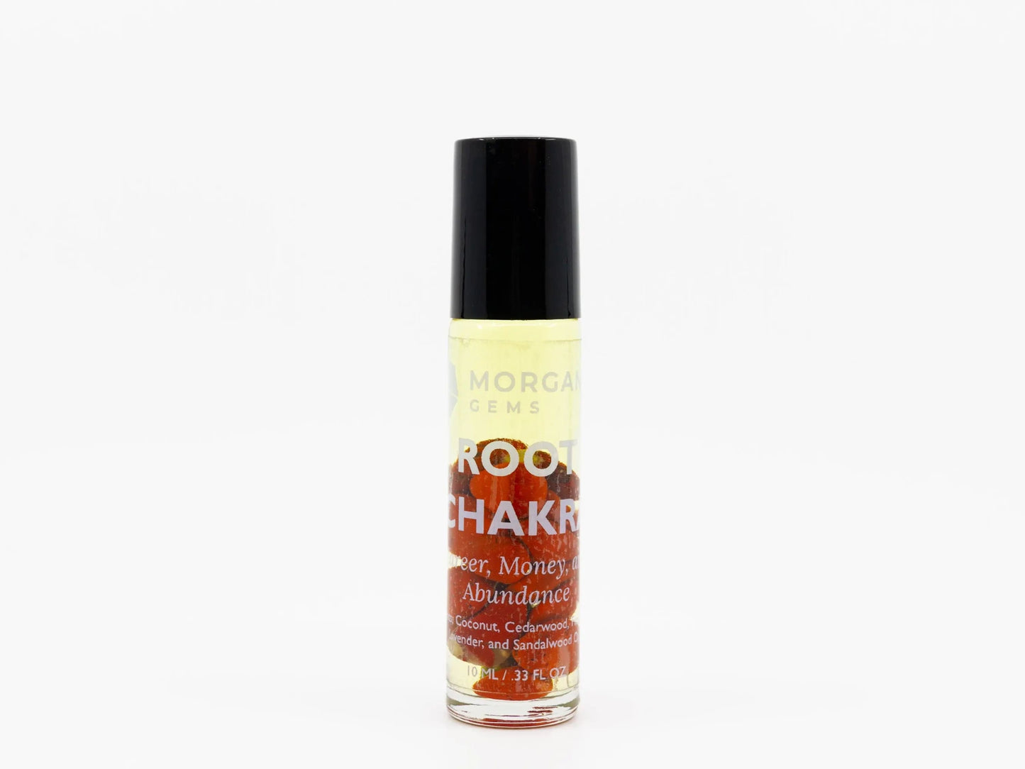 Chakra Roll-On Essential Oil Blend-Morganite Gems