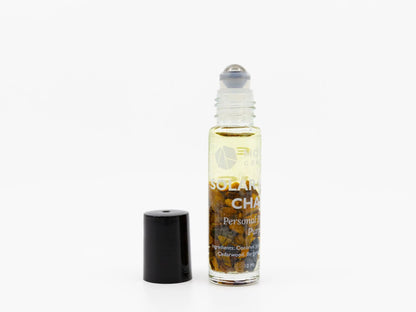 Chakra Roll-On Essential Oil Blend-Morganite Gems