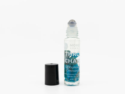 Chakra Roll-On Essential Oil Blend-Morganite Gems