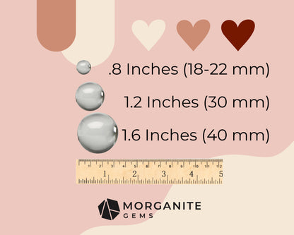 Clear Crystal Glass Balls