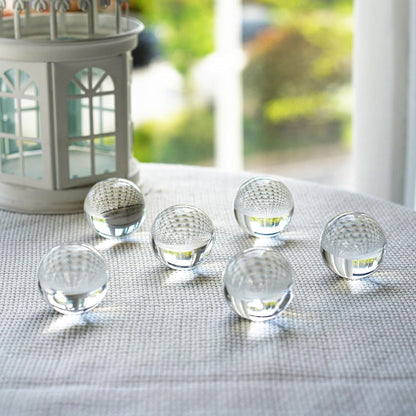 Clear Crystal Glass Balls