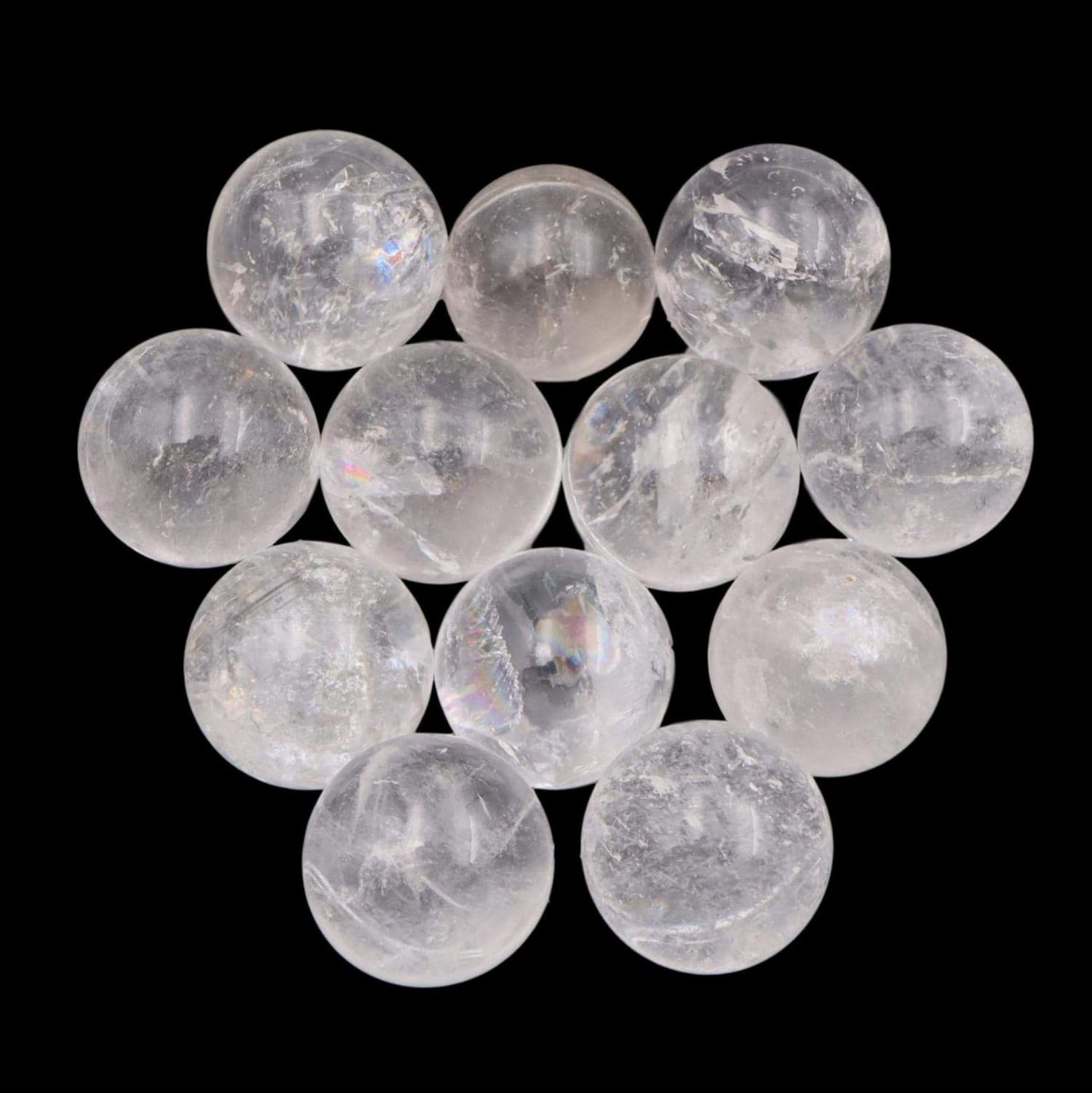 Clear Crystal Glass Balls