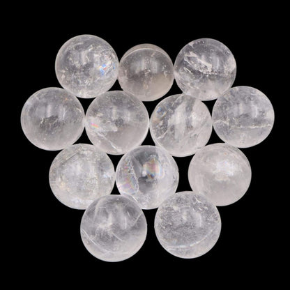 Clear Crystal Glass Balls