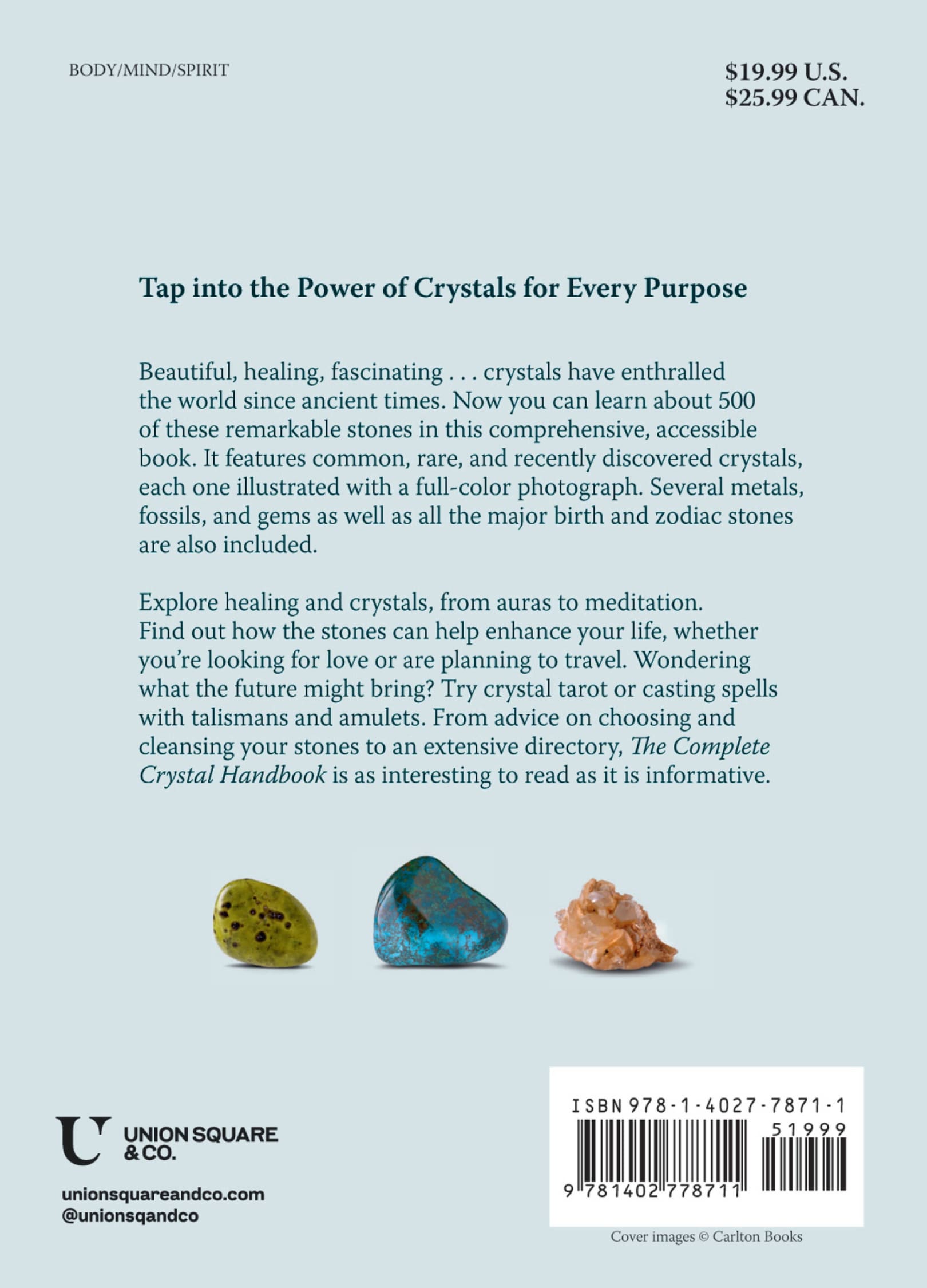 Complete Crystal Handbook by Cassandra Eason-Morganite Gems