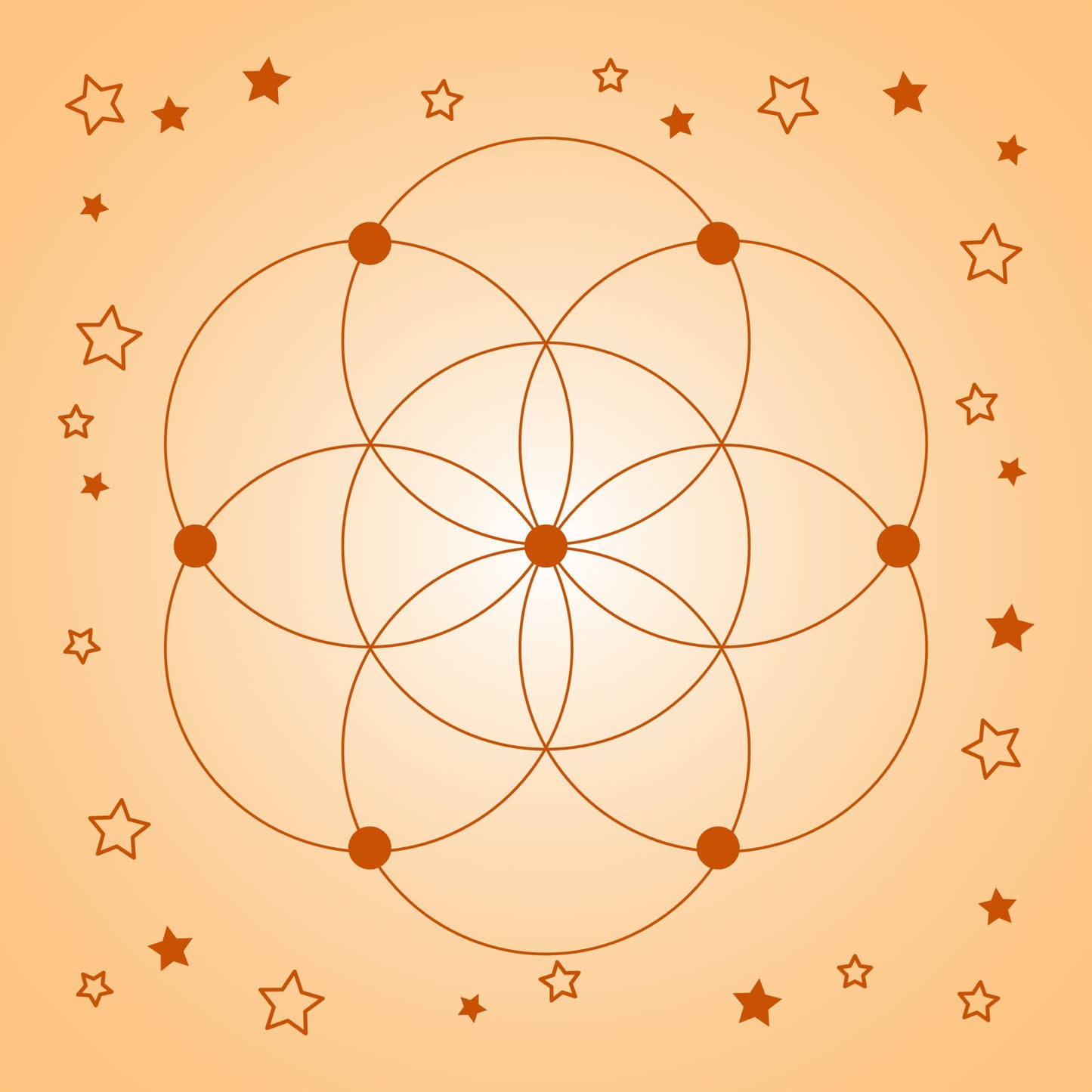 Crystal Grid Mat-Morganite Gems