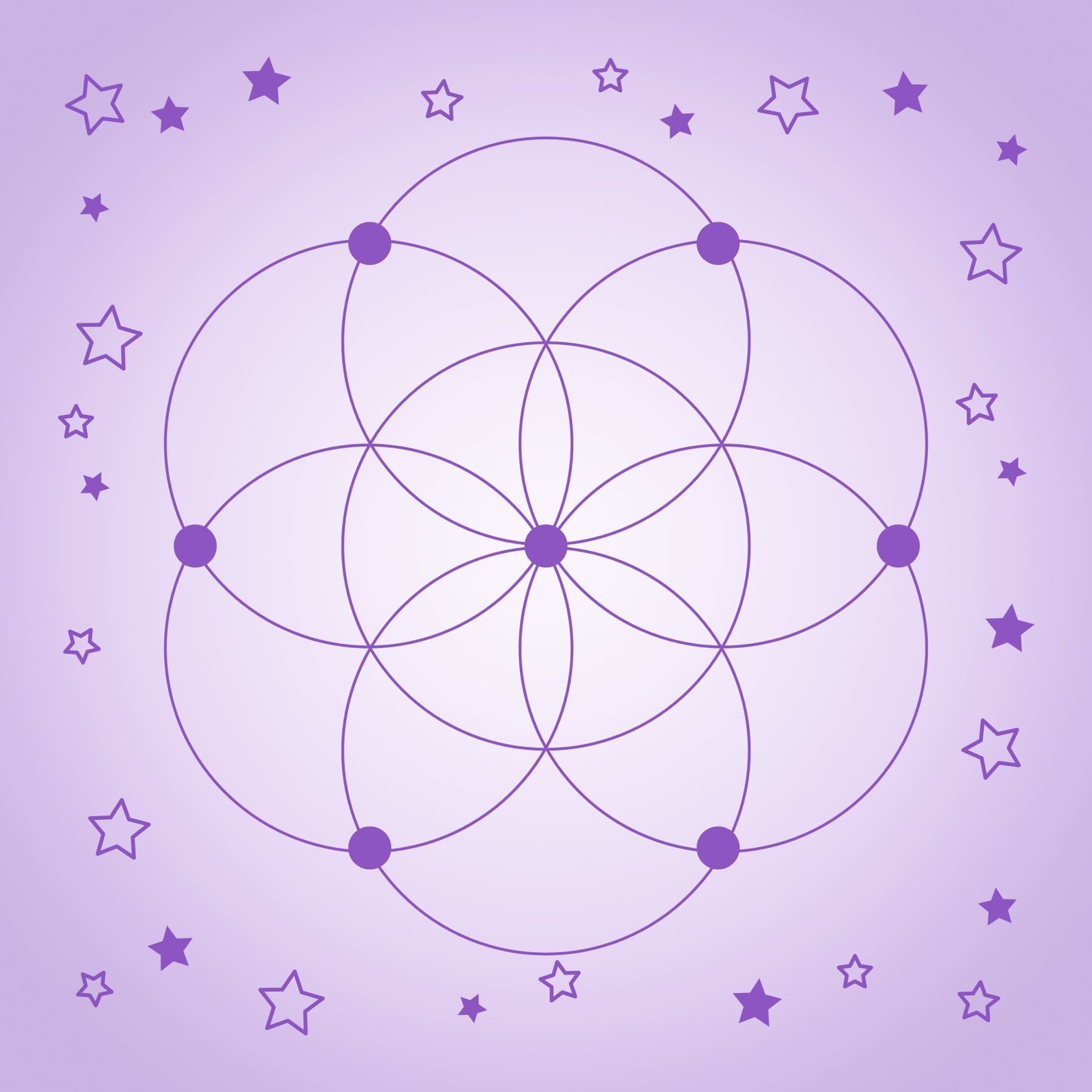 Crystal Grid Mat-Morganite Gems