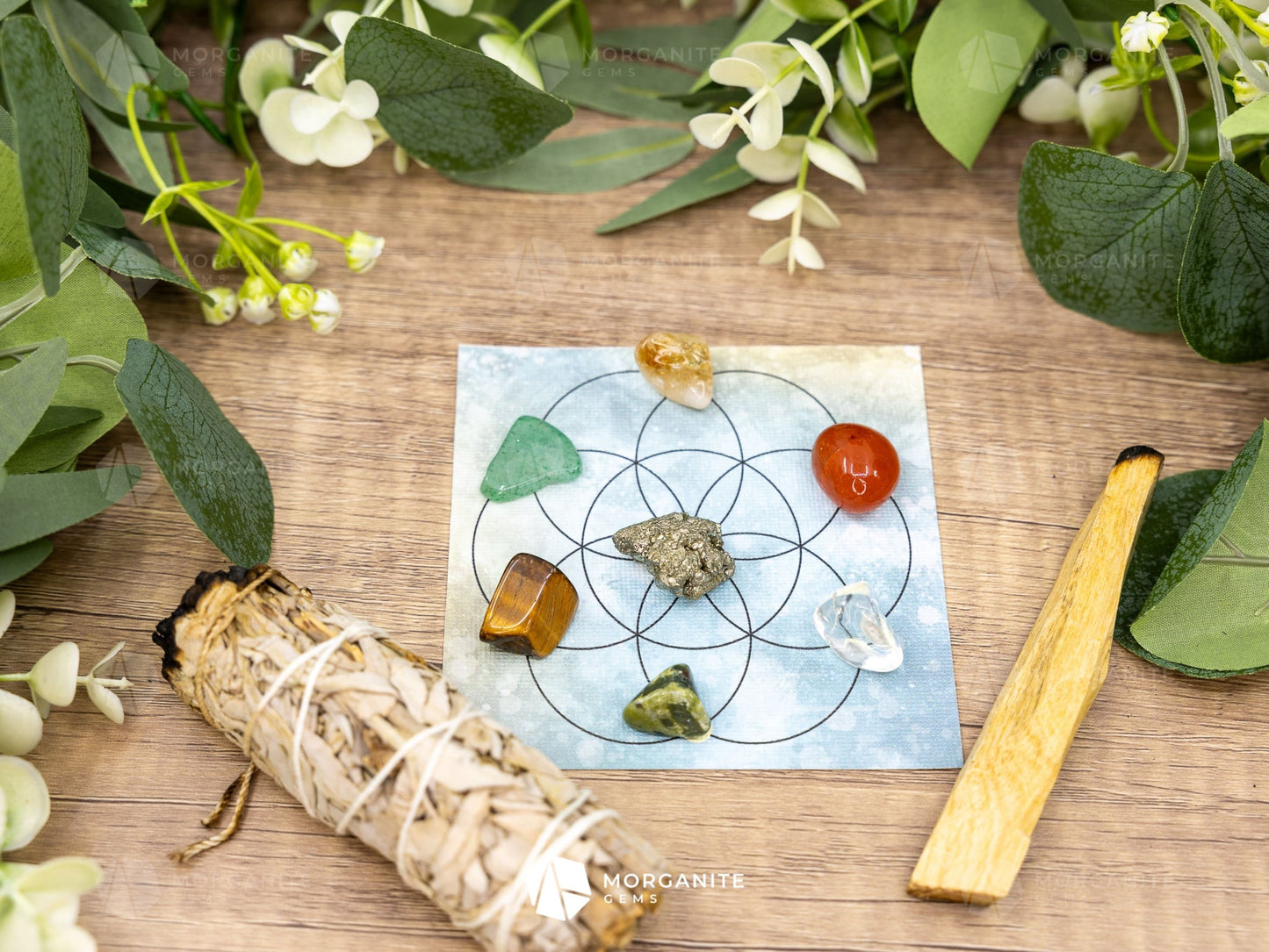 Abundance Crystal Set - Altars Shrines & Tools