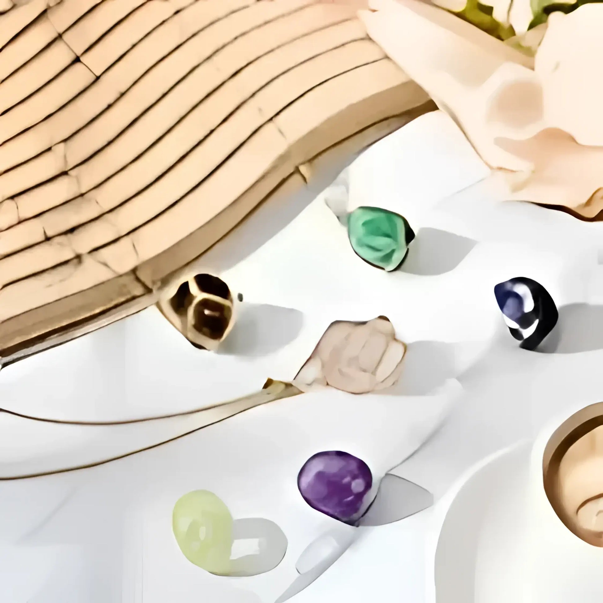 Crystal Holder Necklace-Morganite Gems