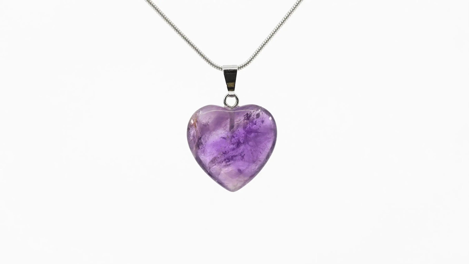 Crystal Pendant Necklace-Morganite Gems