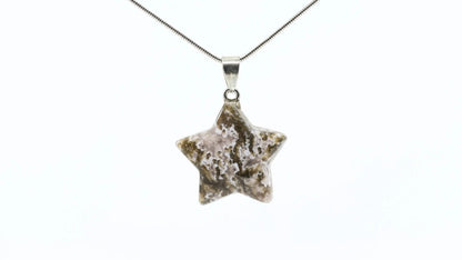 Crystal Pendant Necklace-Morganite Gems