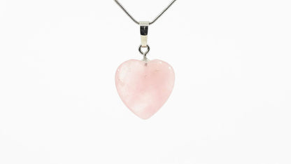 Crystal Pendant Necklace-Morganite Gems