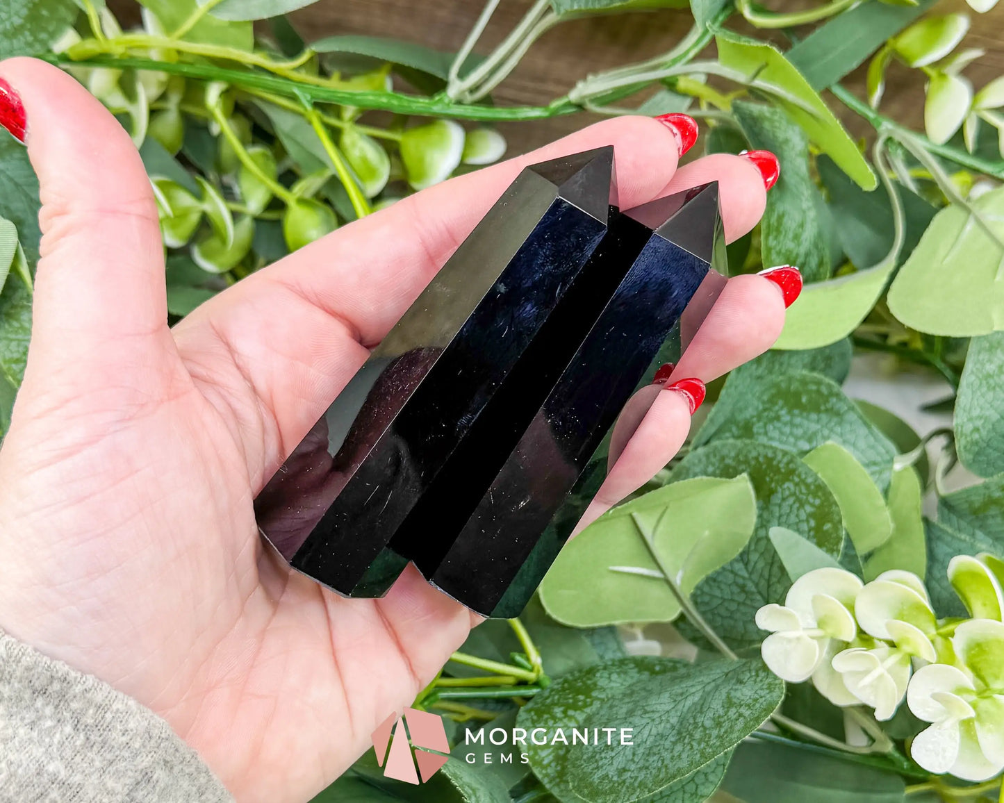 Crystal Towers/Points 3-4 Inch - Black Obsidian - Metaphysical Crystals