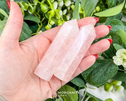 Crystal Towers/Points 3-4 Inch - Rose Quartz - Metaphysical Crystals