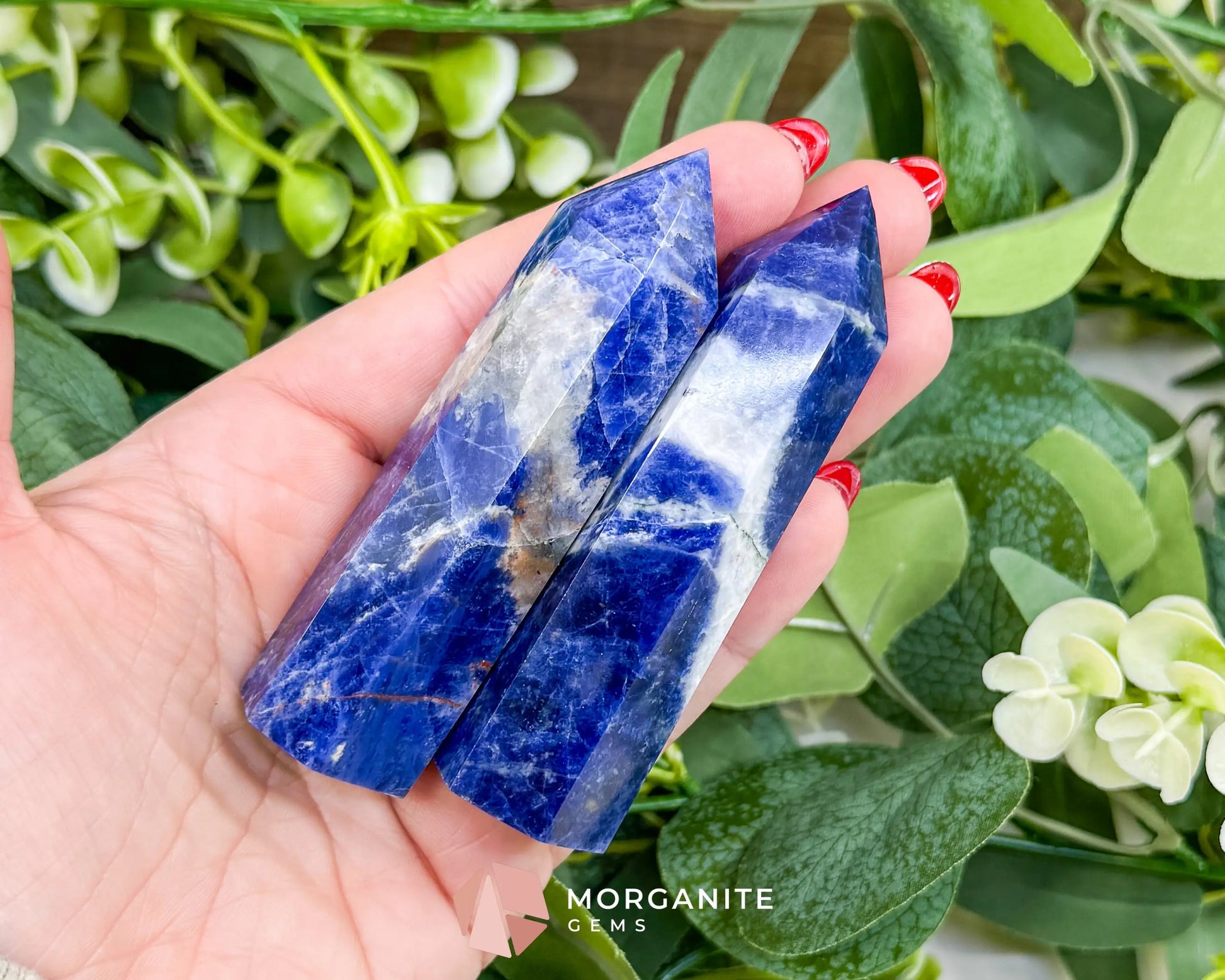 Crystal Towers/Points 3-4 Inch - Sodalite - Metaphysical Crystals