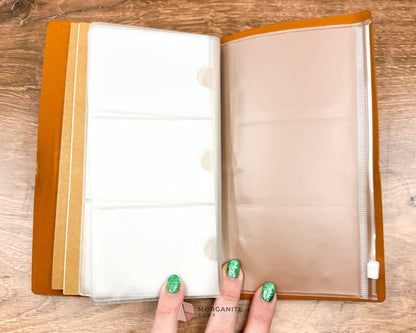 Faux Leather Notebook Journal-Morganite Gems