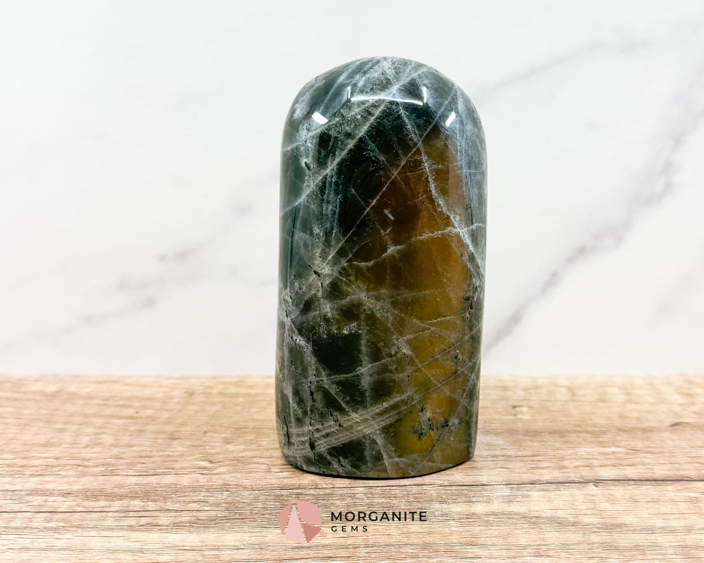 Fire Flash Labradorite Free Form – A Mesmerizing Natural Masterpiece-Morganite Gems